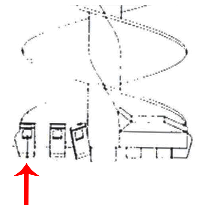 Gage tooth for Dingo Earth auger 1079313